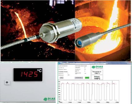 DSRF44N雙色紅外測溫儀應用于鑄造行業的溫度測量